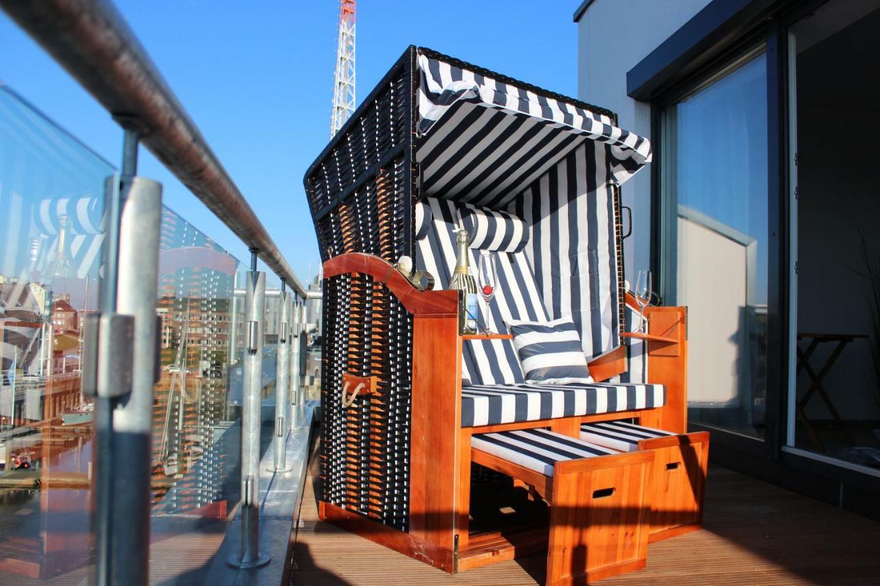 Ferienhaus Hafenzeit Cuxhaven Buitenkant foto